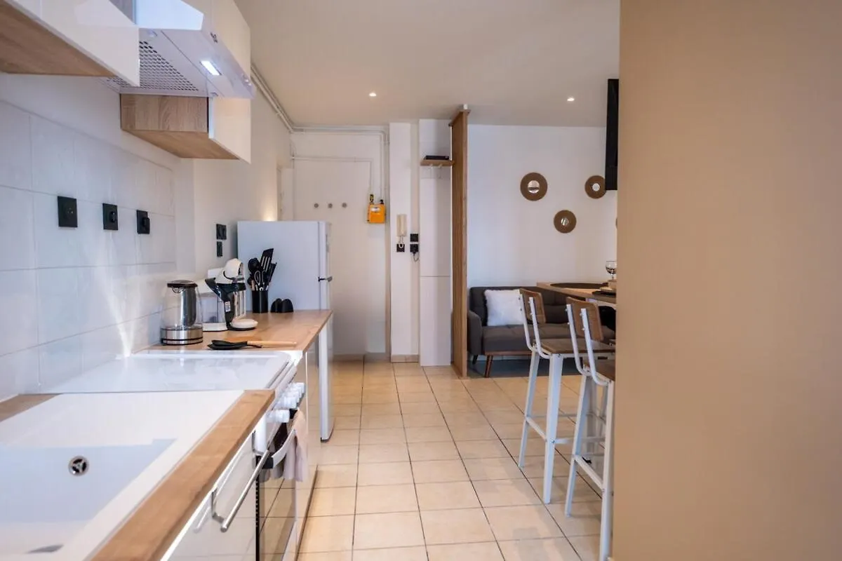 Apartment Cosy, Moderne, Central, Standing Saint-Etienne